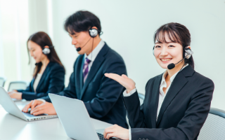 電話窓口の代行画像